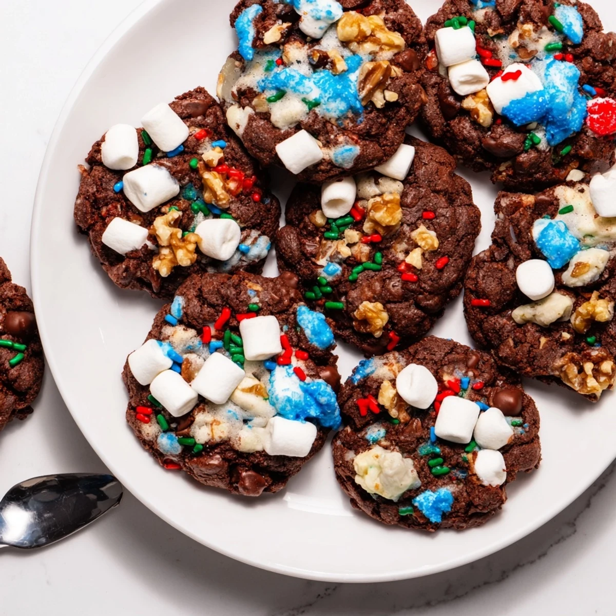 Loaded Rocky Road Holiday Cookies