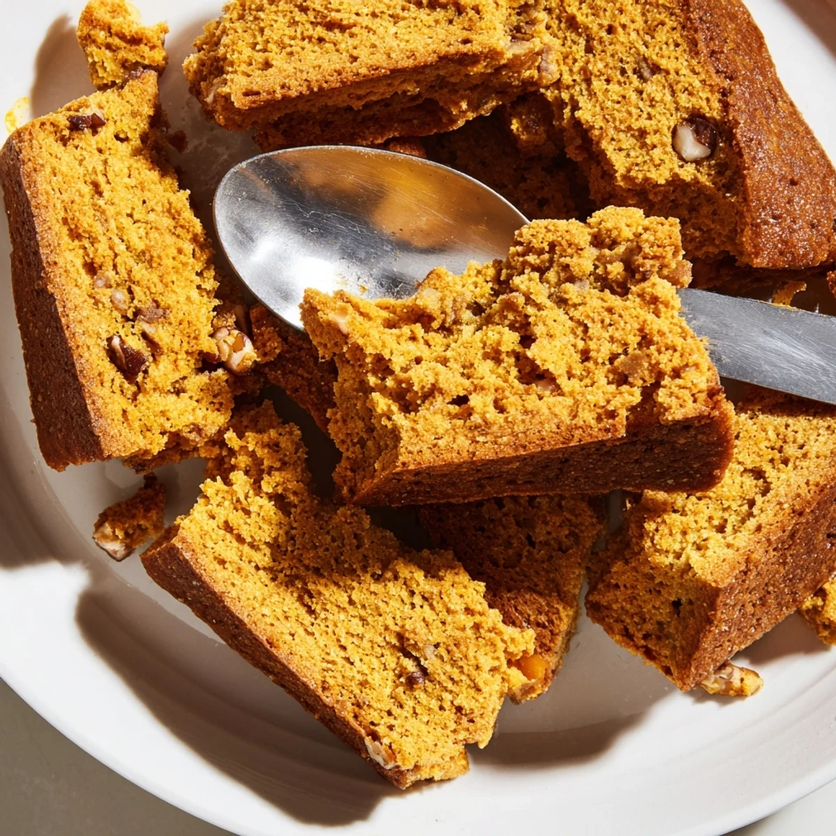 Golden-brown Pumpkin Muffin Biscotti Dippers ready to immerse in warm hot chocolate bliss.