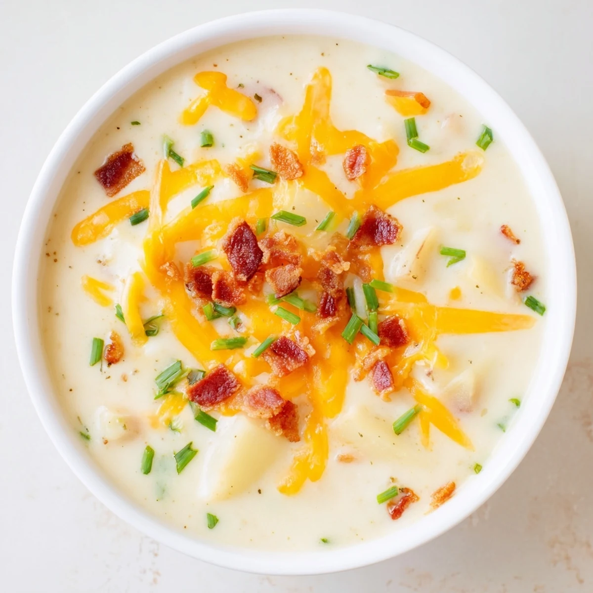 Crockpot Loaded Baked Potato