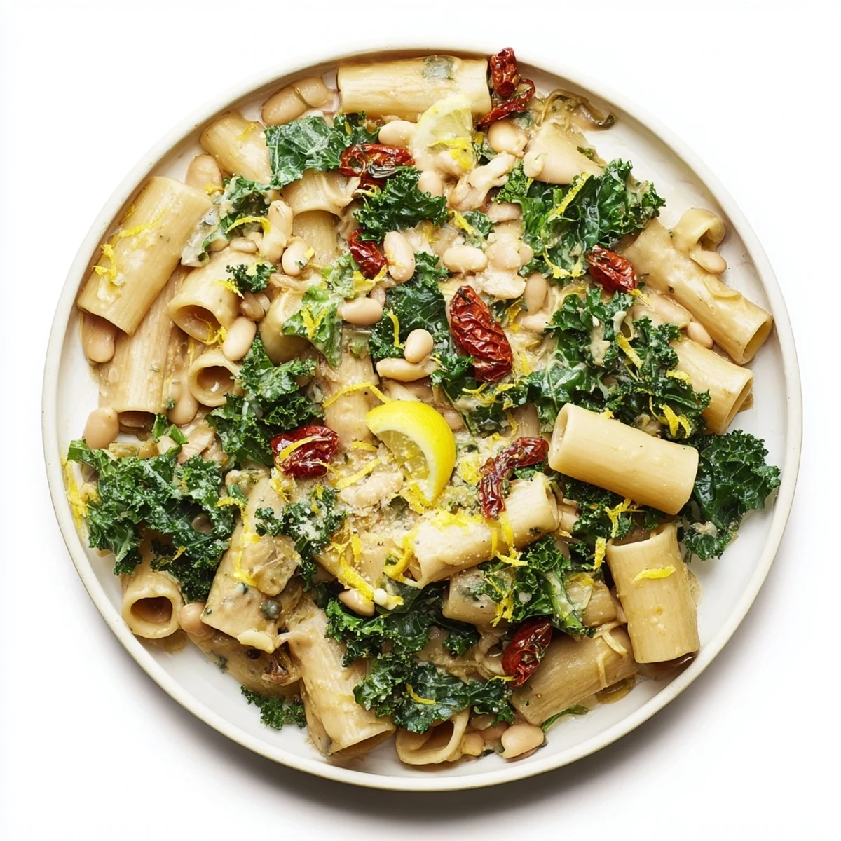 Healthy Tuscan White Bean Kale