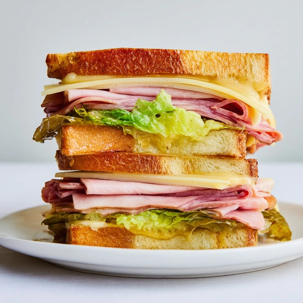 Delectable Festin du Château Royal Sandwiches, bursting with layers of meats, cheeses, and fresh vibrant garnishes.