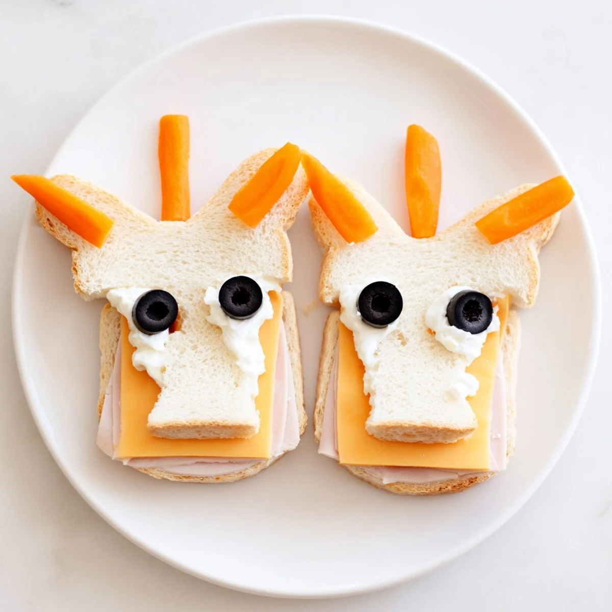 Horse Head Sandwich Cutouts