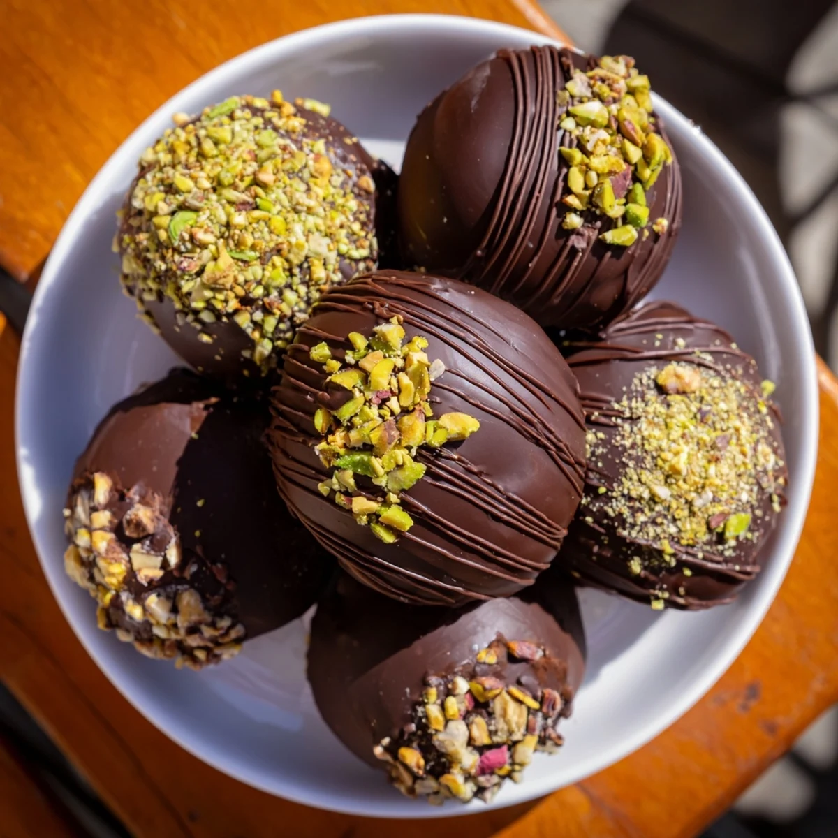 Freshly dipped dark chocolate covered strawberry dips glistening and ready for a celebratory treat.
