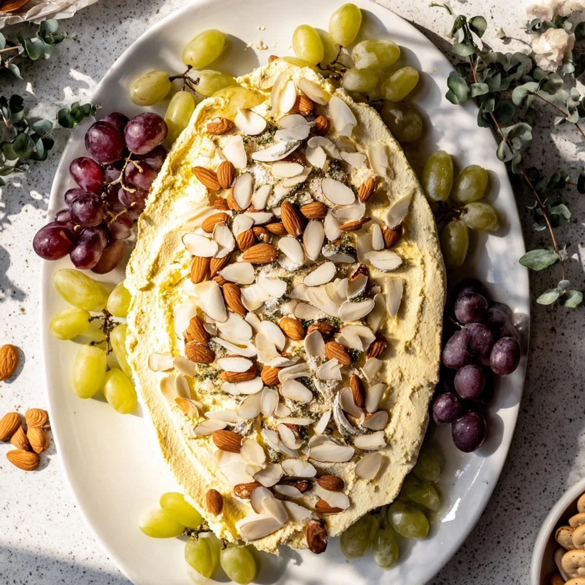 Snowy Pinecone Centerpiece