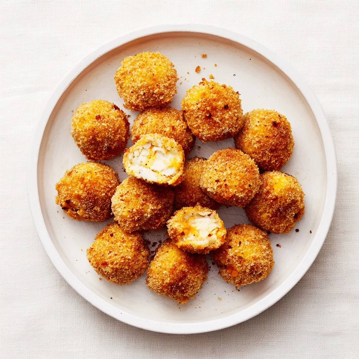A close-up of perfectly browned Air Fryer Un-Fried Chicken Nuggets, ready to be enjoyed with family.