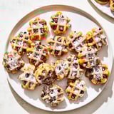 Golden-brown pumpkin muffin bites, spiced with cinnamon, perfect for breakfast treats.