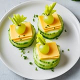 Lucky Four-Leaf Clover Snack