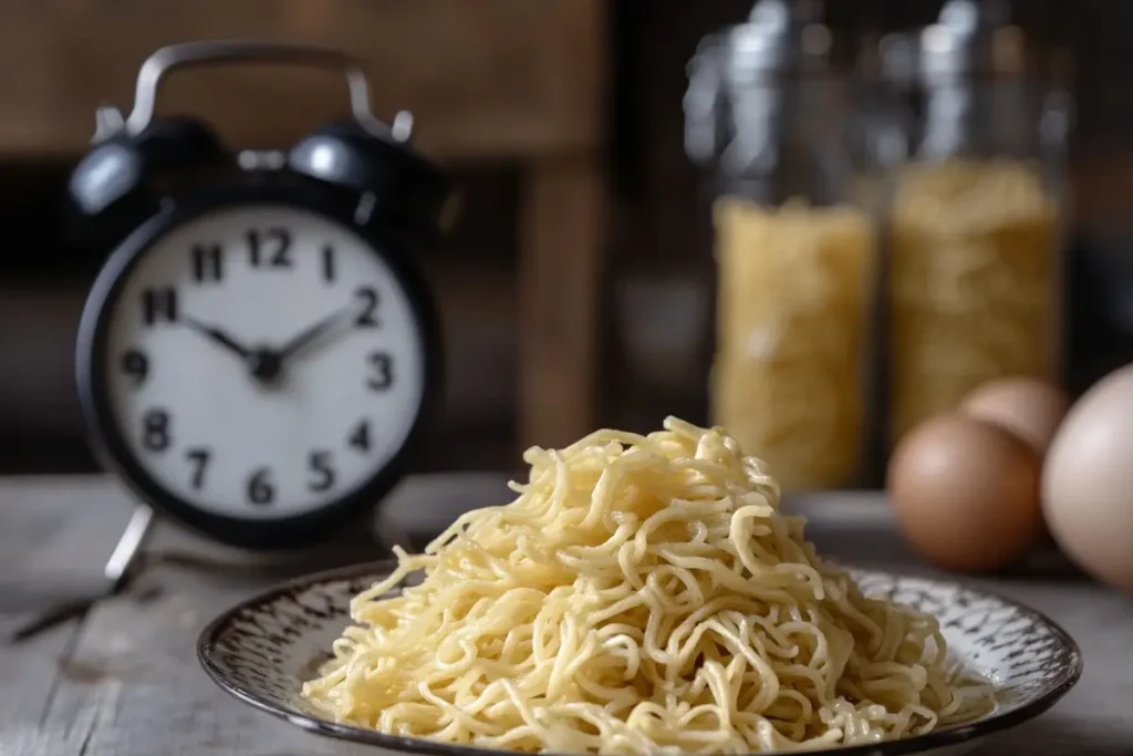 How long does it take for egg noodles to cook