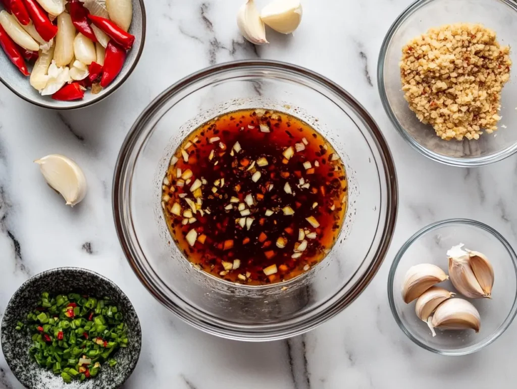 Ingredients in Din Tai Fung’s Signature Vinegar Sauce