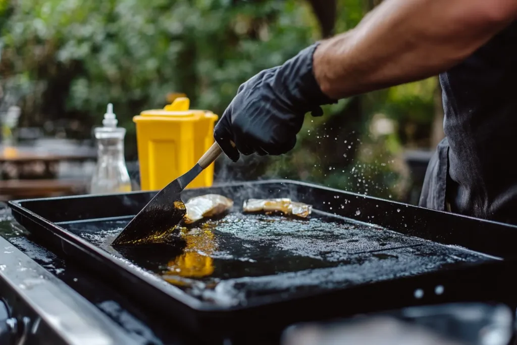 Overcrowding the Griddle Surface