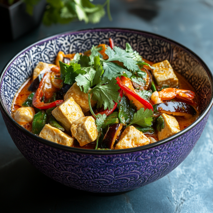 Traditional Thai Aubergine Recipe