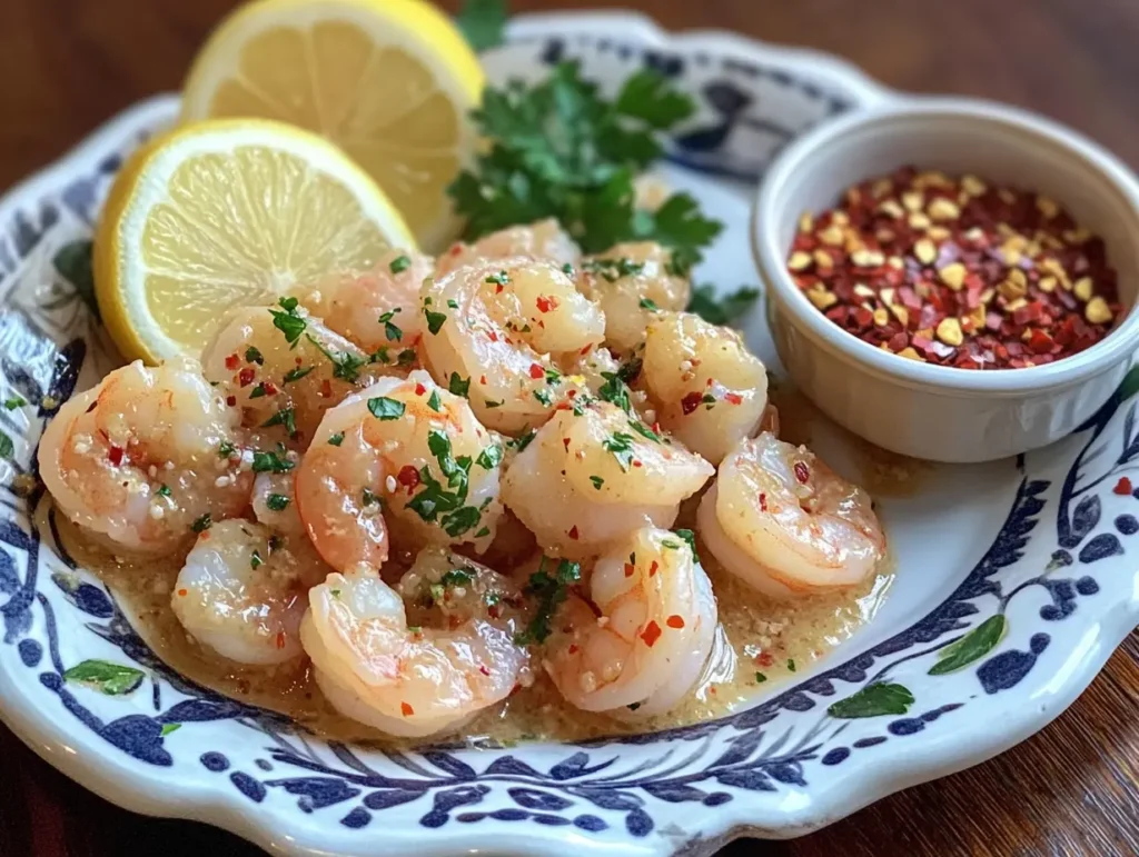 serving shrimp garlic recipe – butter