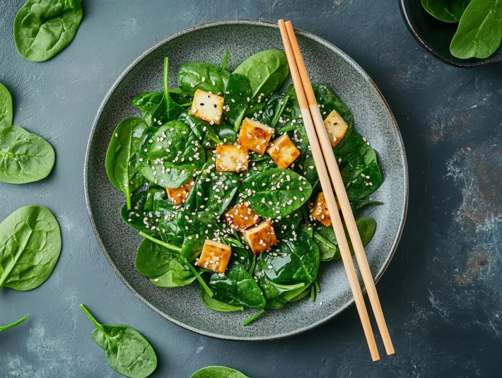 Why You Can't Eat Spinach and Tofu Together